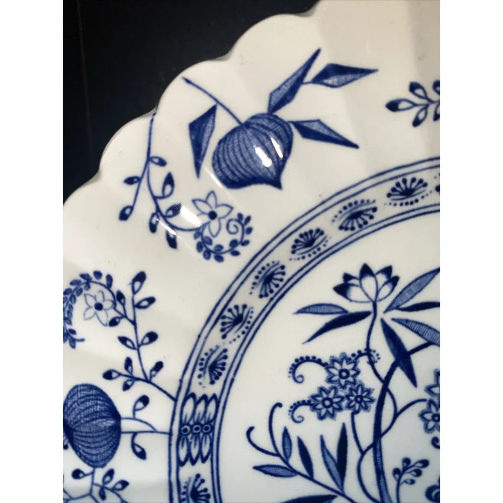 J And G Meakin Blue Nordic Bread And Butter Plates‎ 6 7/8
